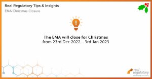 EMA Christmas Closure The EMA will close for Christmas from 23rd Dec 2022 – 3rd Jan 2023